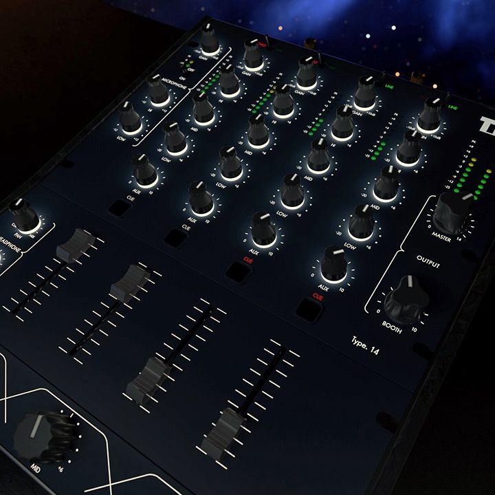 Mixer desk